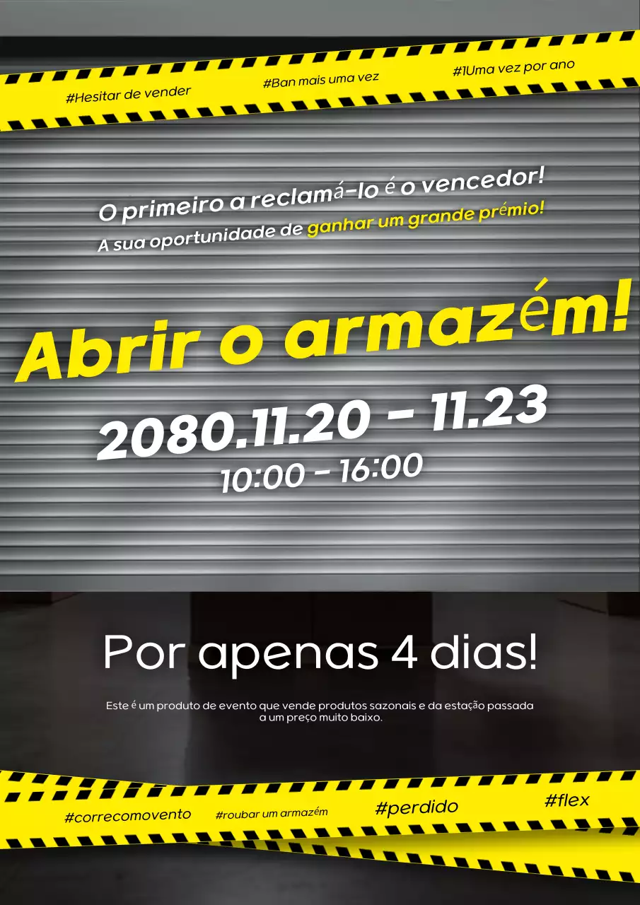 Guia amarelo para eventos modernos