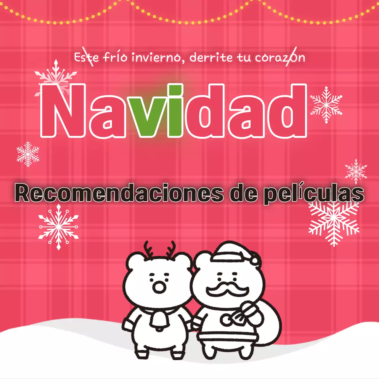 Eventos navideños acogedores