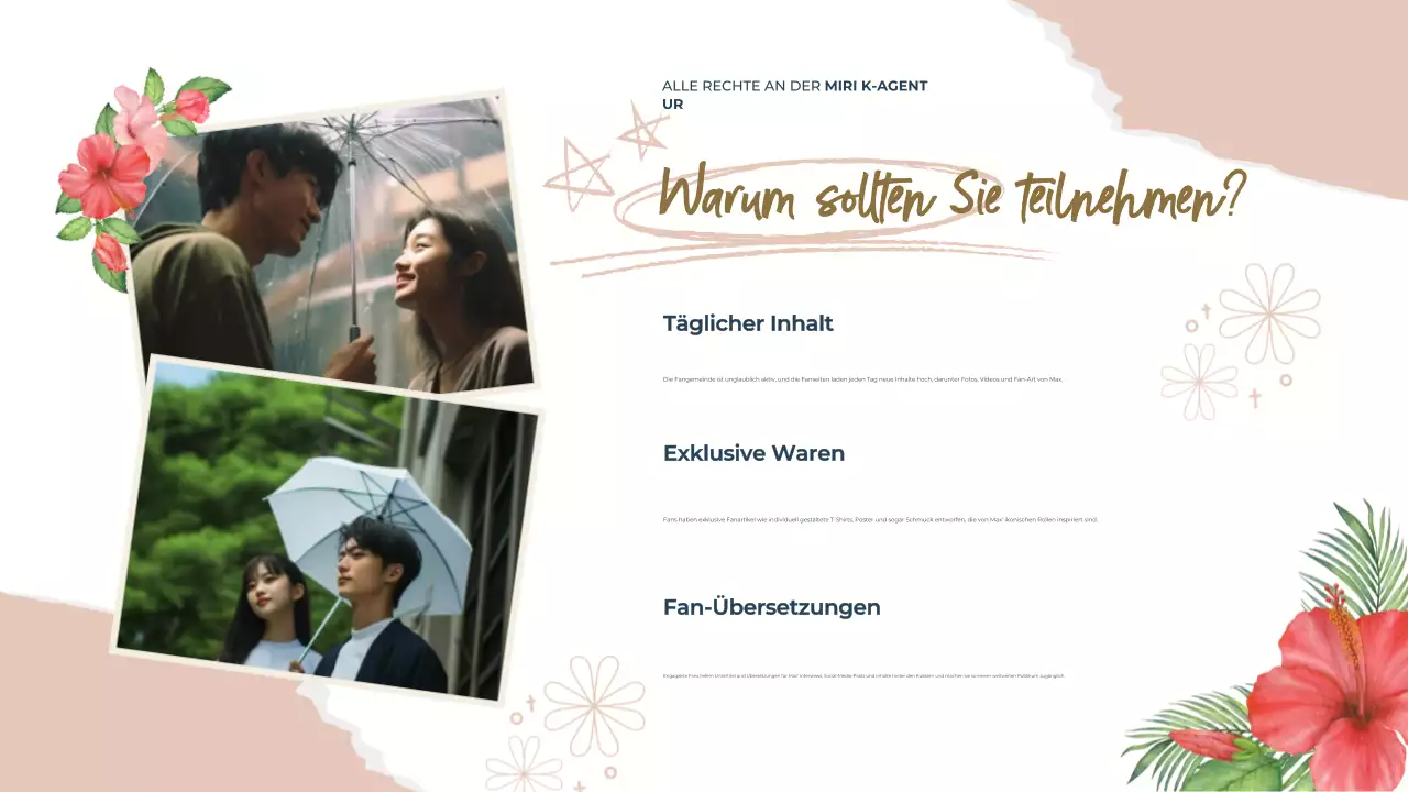 beige modern drama pitch