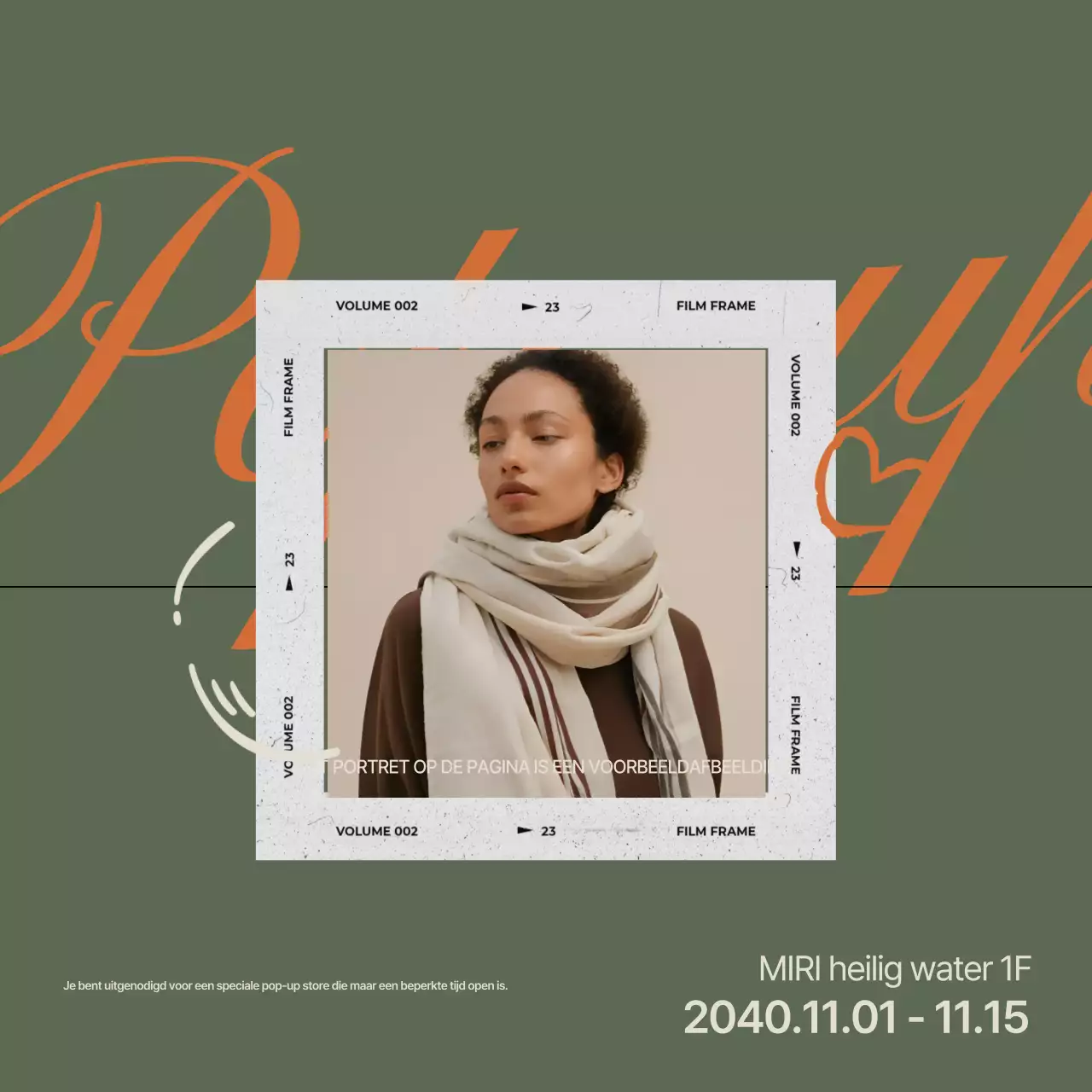 Promoot je merk met de vintage, analoge uitstraling van kaki