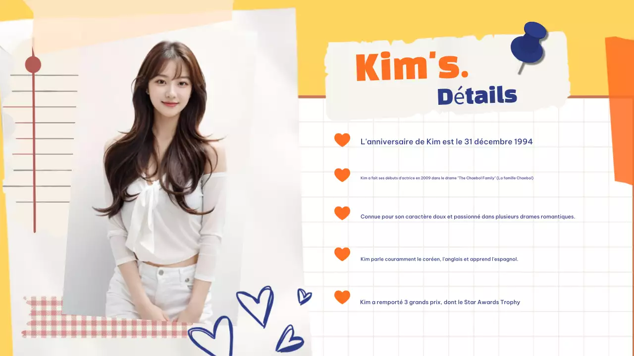 K-Drama Playful Trendy Pitch Deck (en anglais)