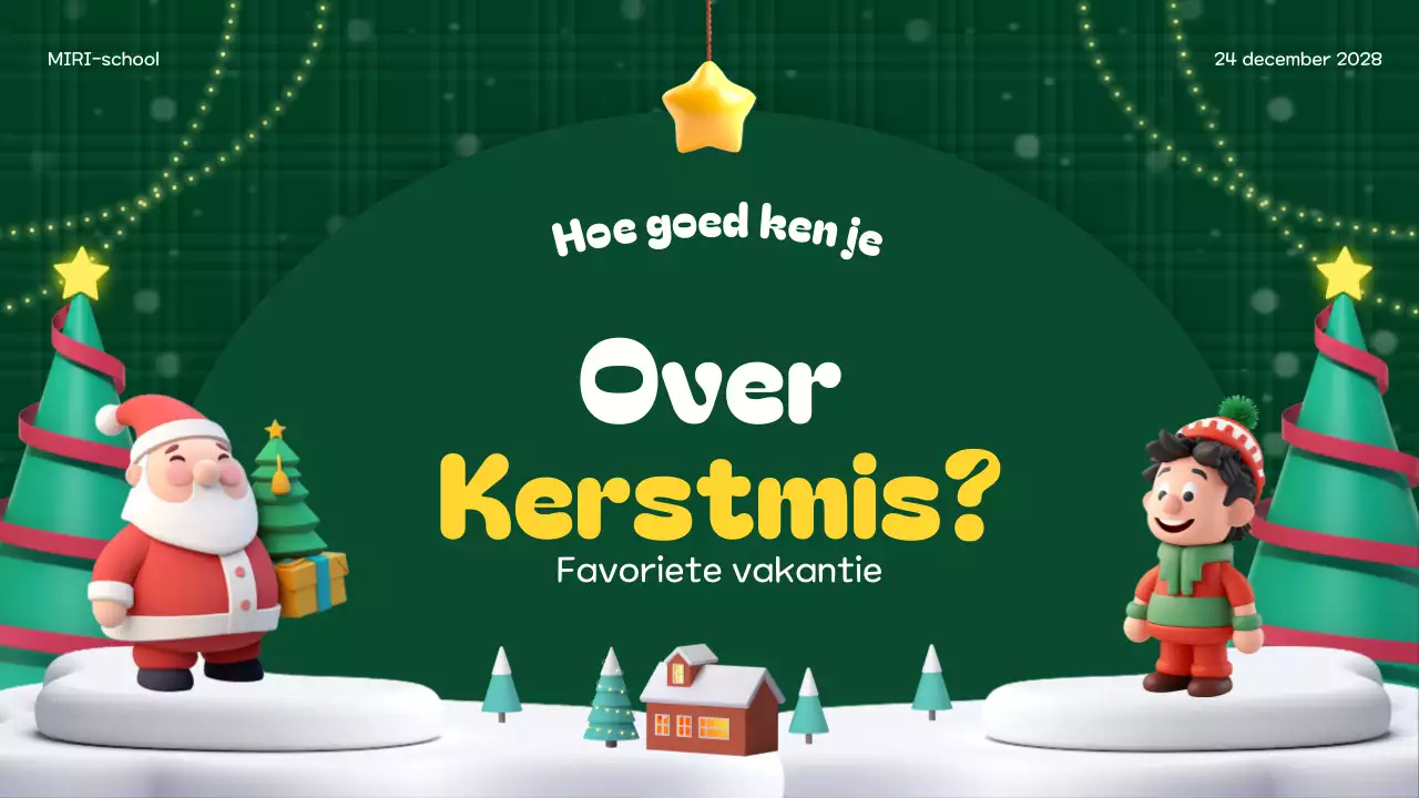 groen feestelijk vakantie-evenement