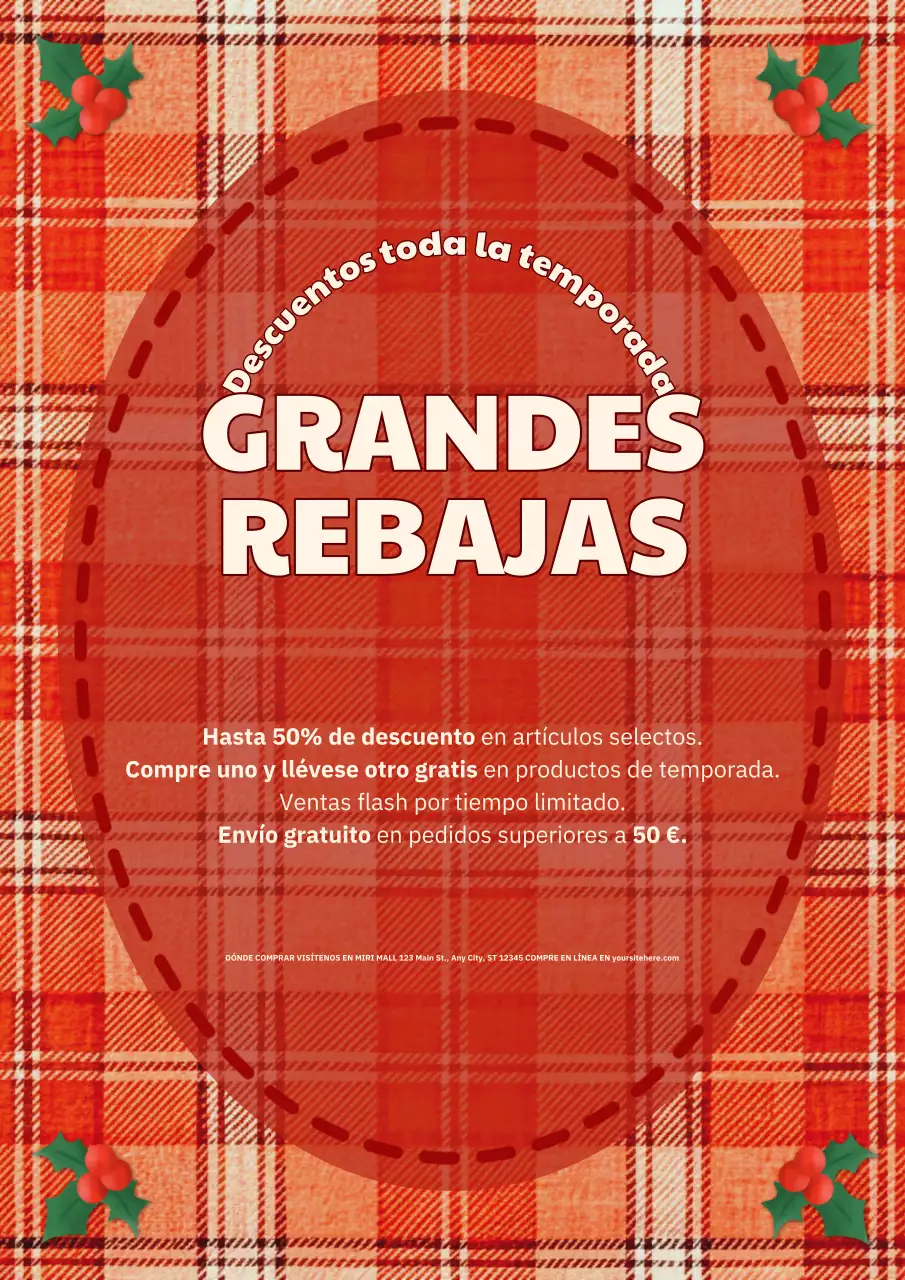 promoción navideña red vintage