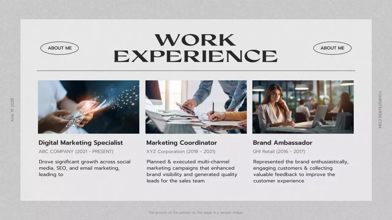 Grey Modern Portfolio Presentation