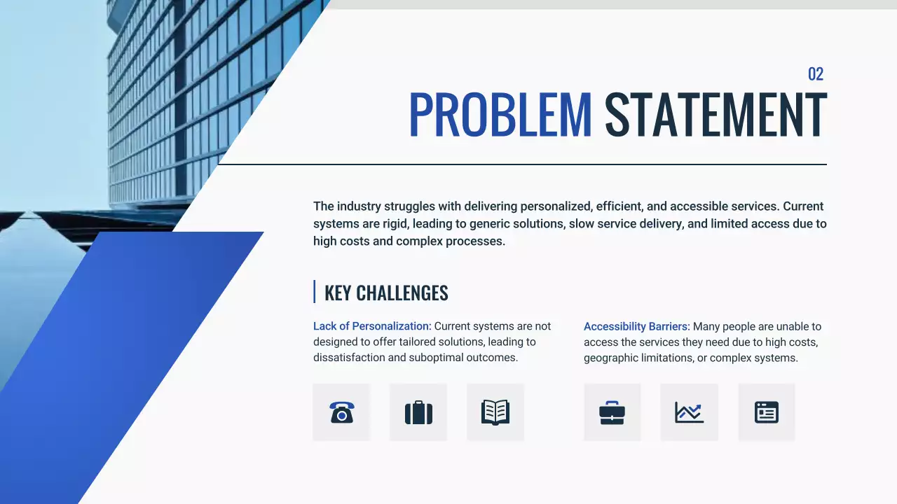 Blue Modern Business Pitch Presentation