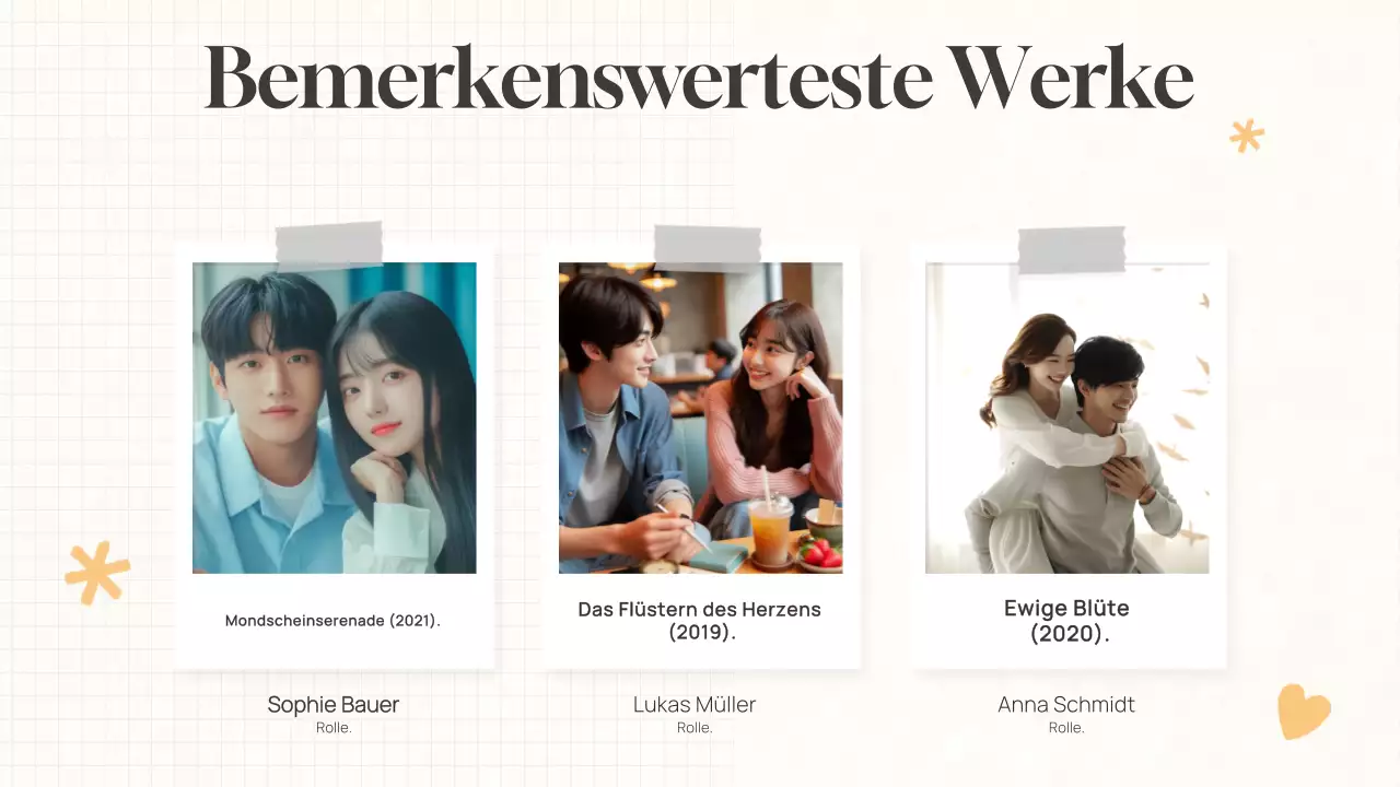 beige modern drama pitch deck persentation