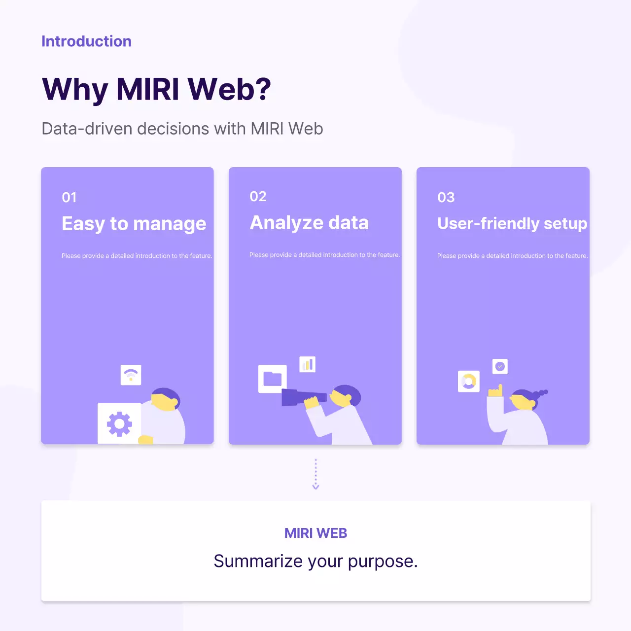 Purple Modern Hr Promotion Instagram Carousel