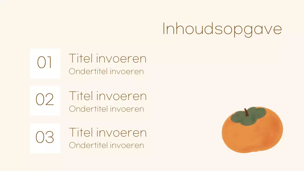 Beige Knus Herfst Illustratiemateriaal