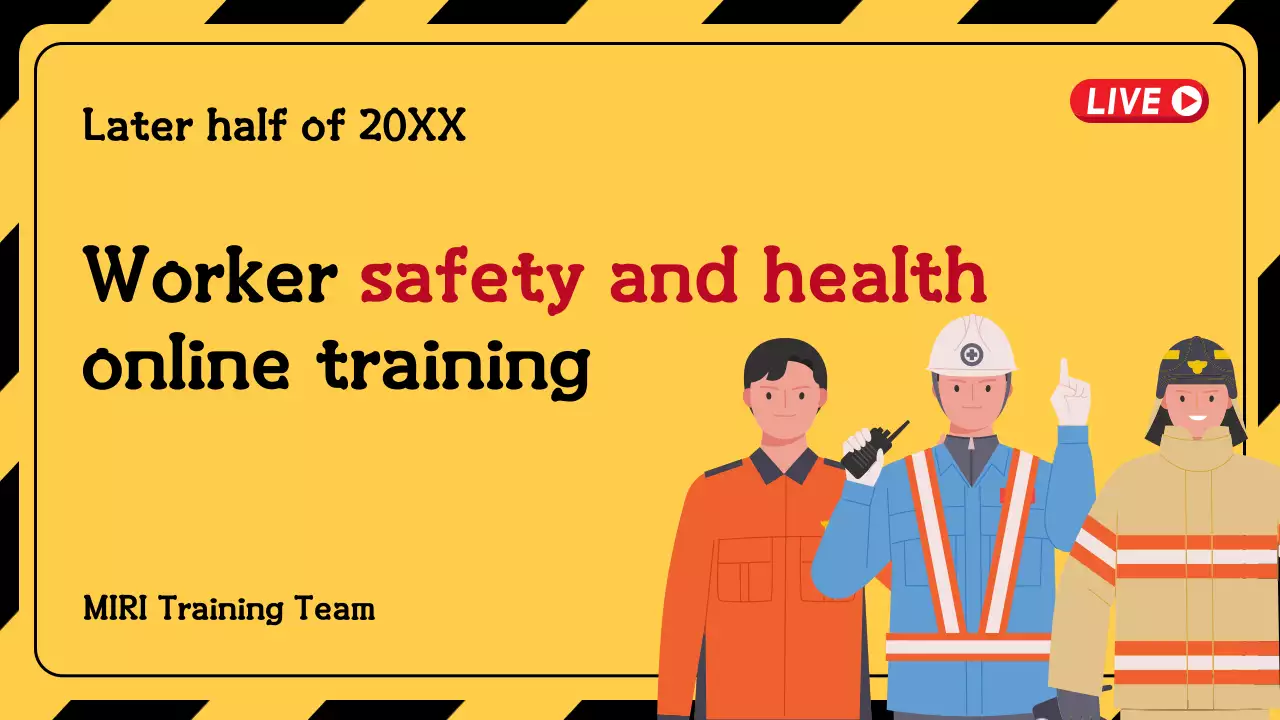 Yellow Simple Safety Training Guide