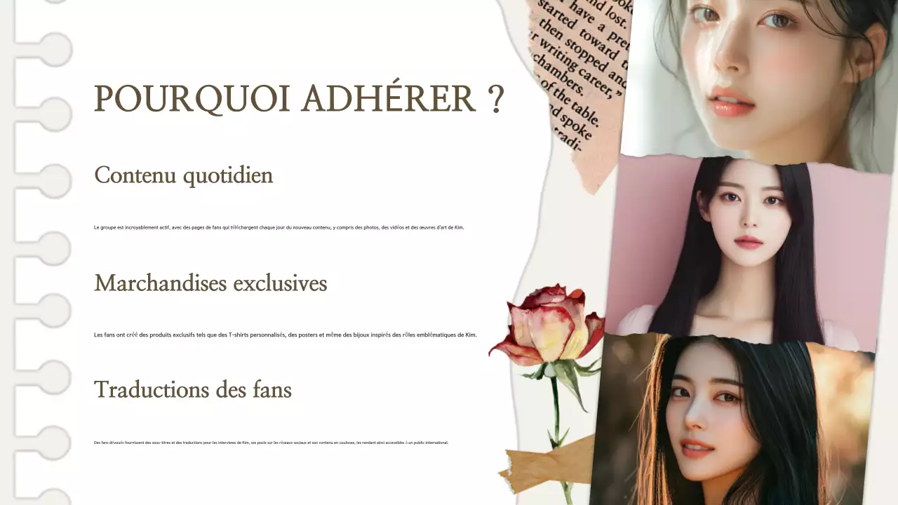 Beige Esthétique Scrapbook Tendance Fandom Acteur Actrice K-Drama