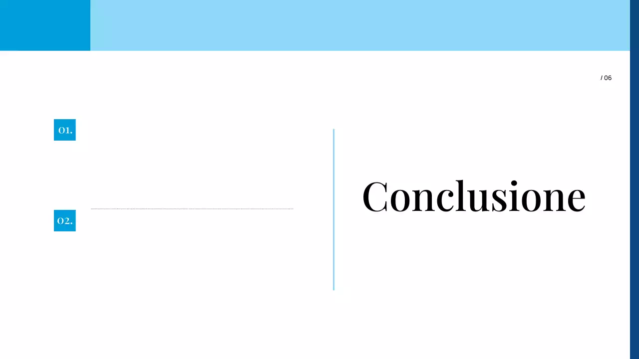 presentazione di tesi professionale blu