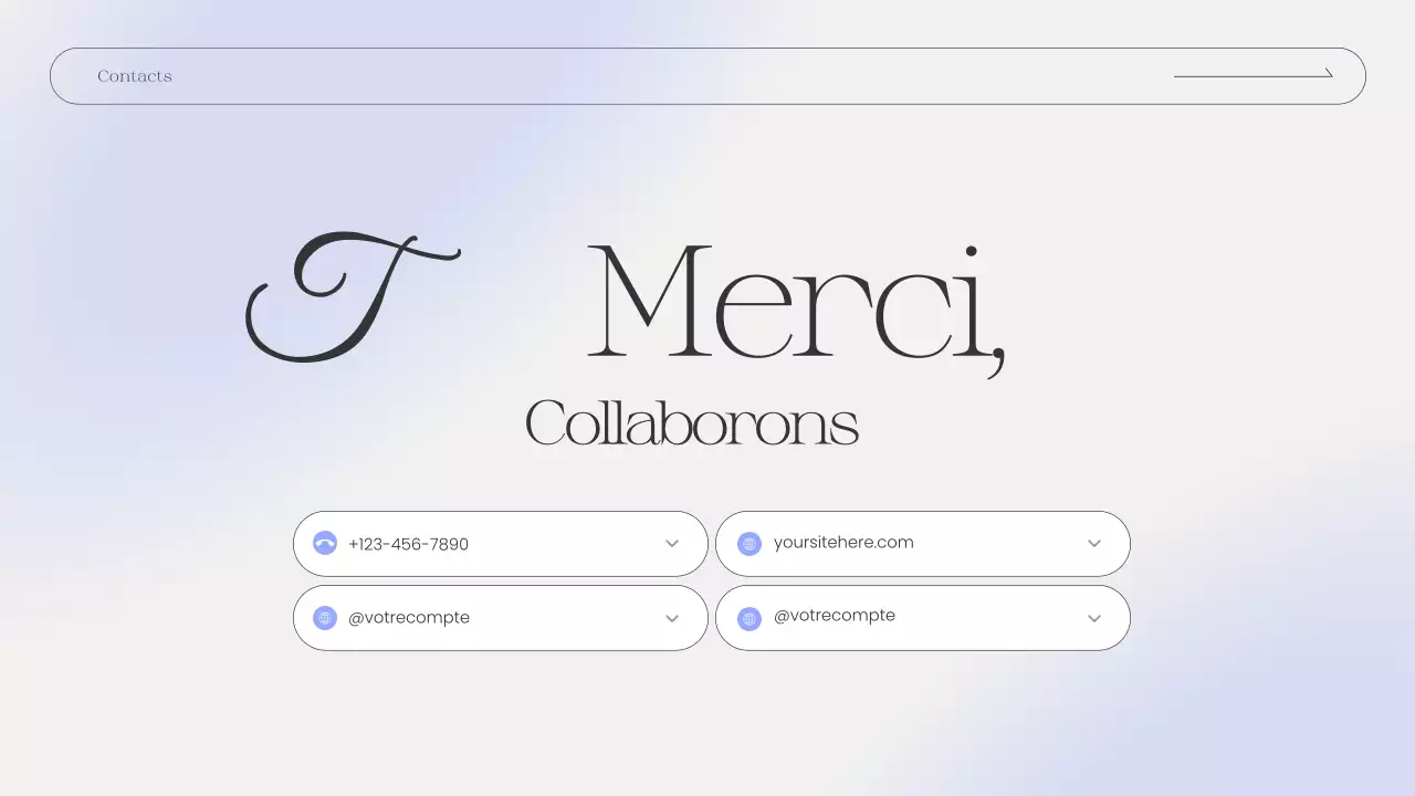 présentation d'un portefeuille moderne en gris