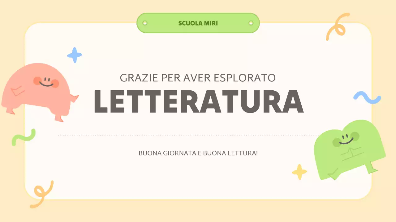 classe gialla di letteratura astratta