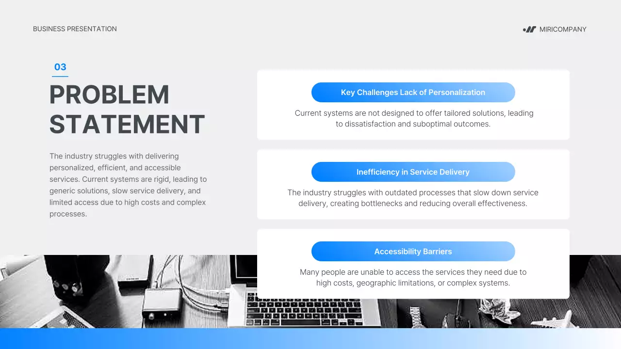 Blue Modern Business Pitch Presentation