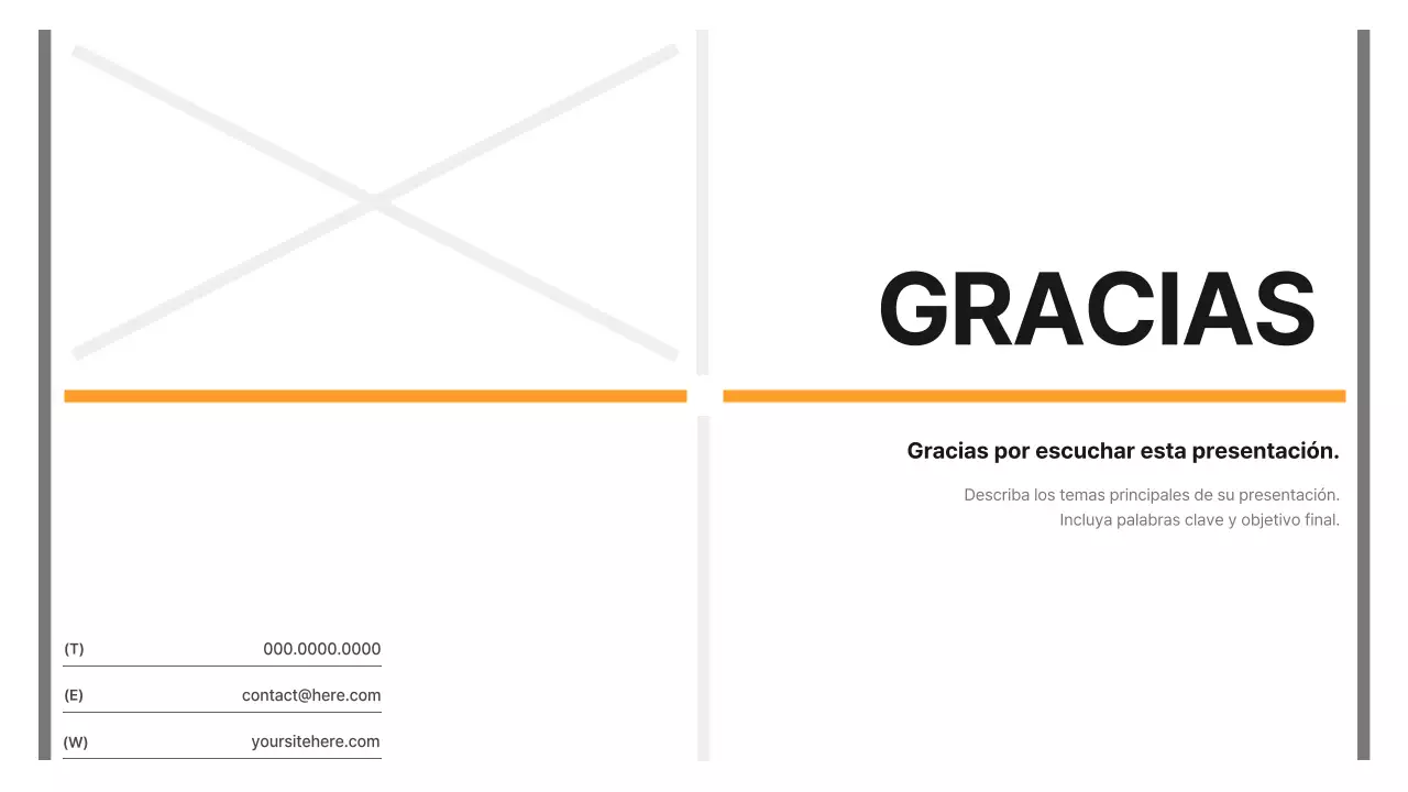 Un sencillo informe empresarial en amarillo y gris