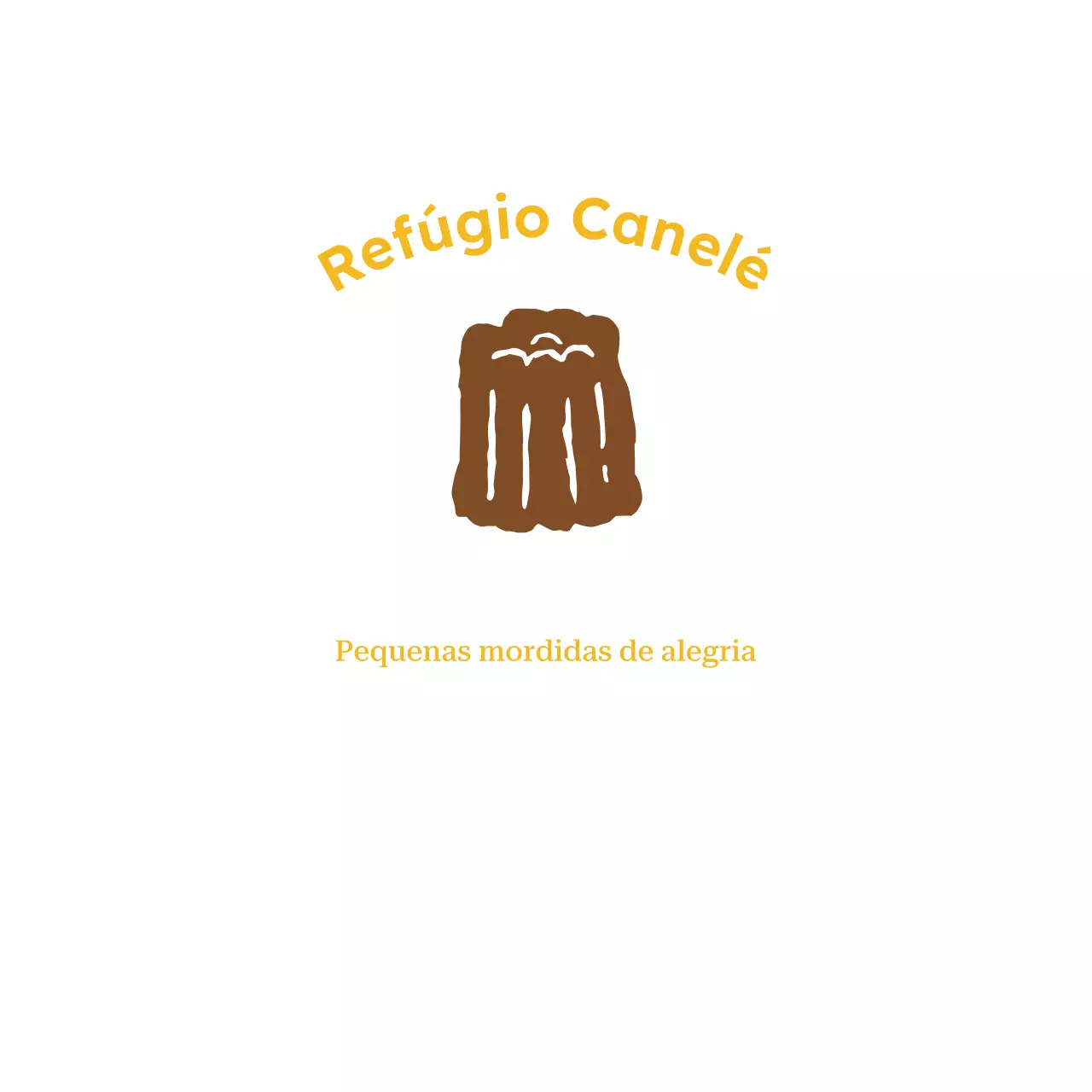 Anúncio de sobremesa simples castanha