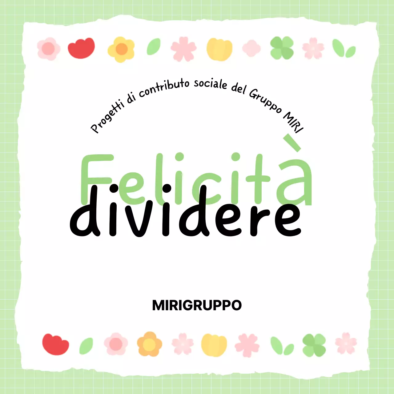 Campagna annuale di contributi sociali semplici