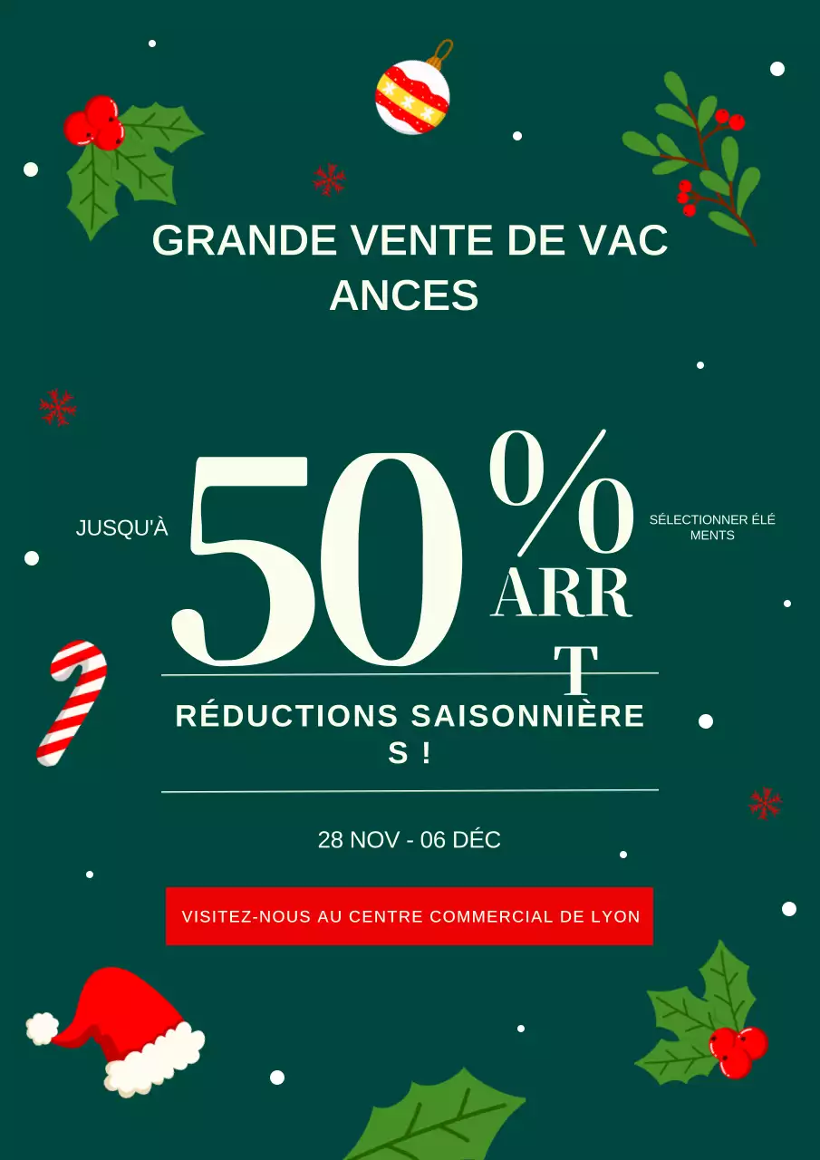 promotion des ventes festives vertes