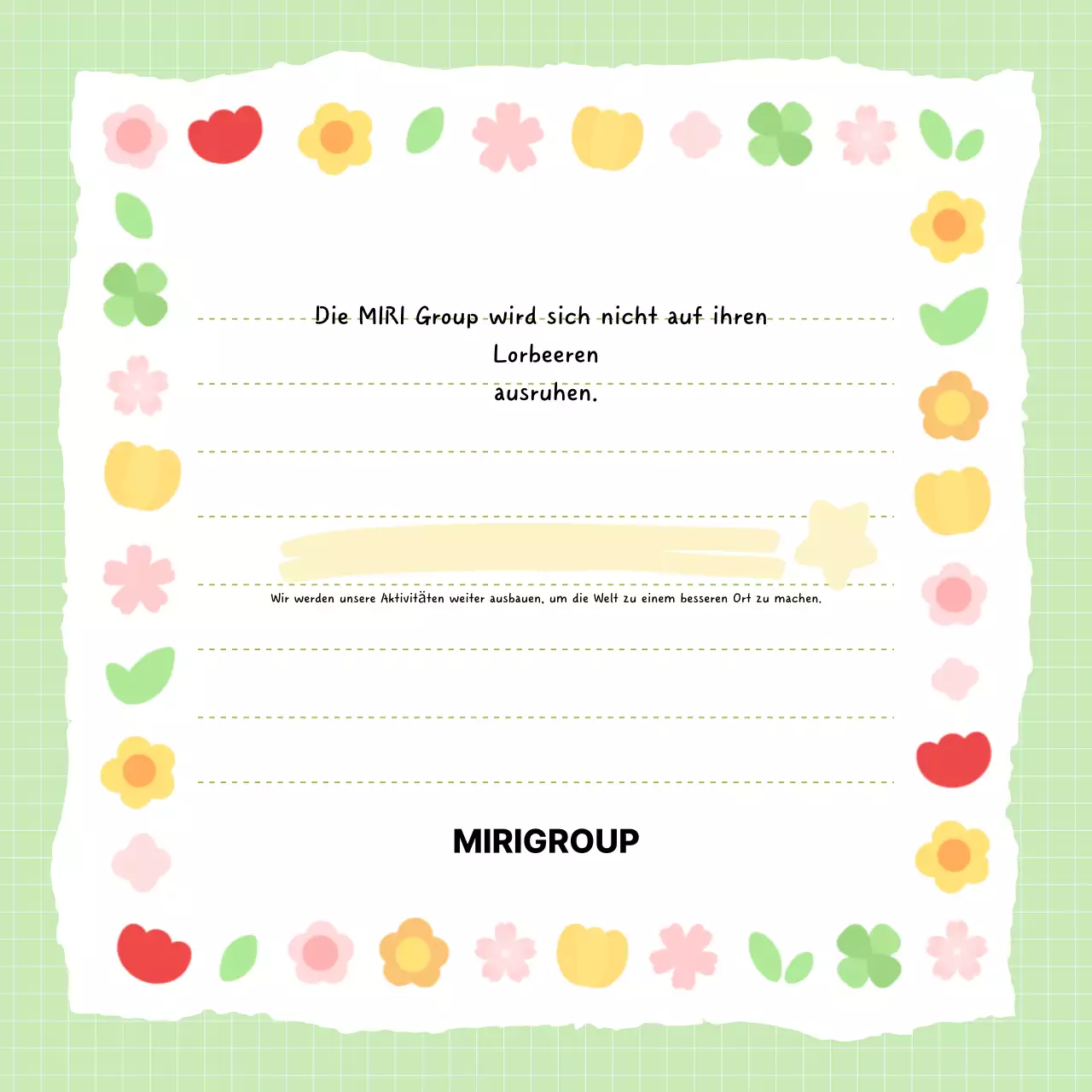 Jährliche Kampagne für einfache Sozialbeiträge