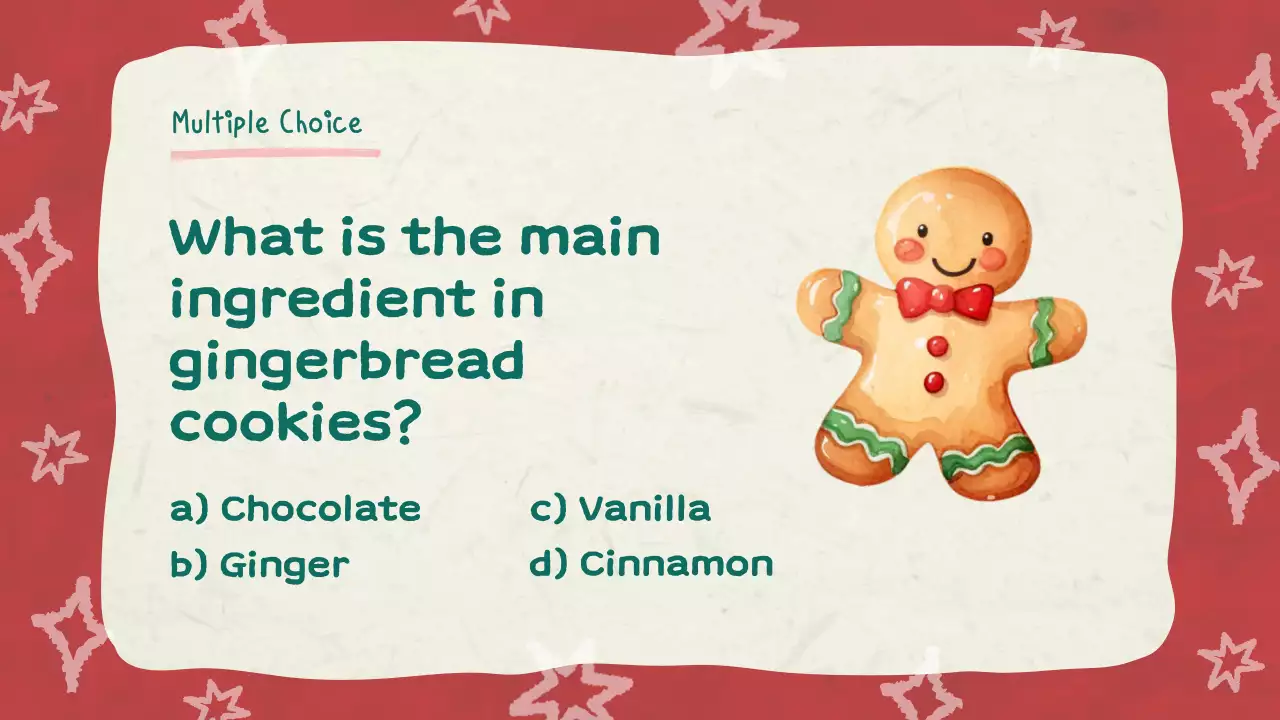 Red Traditional Christmas Event Presentation