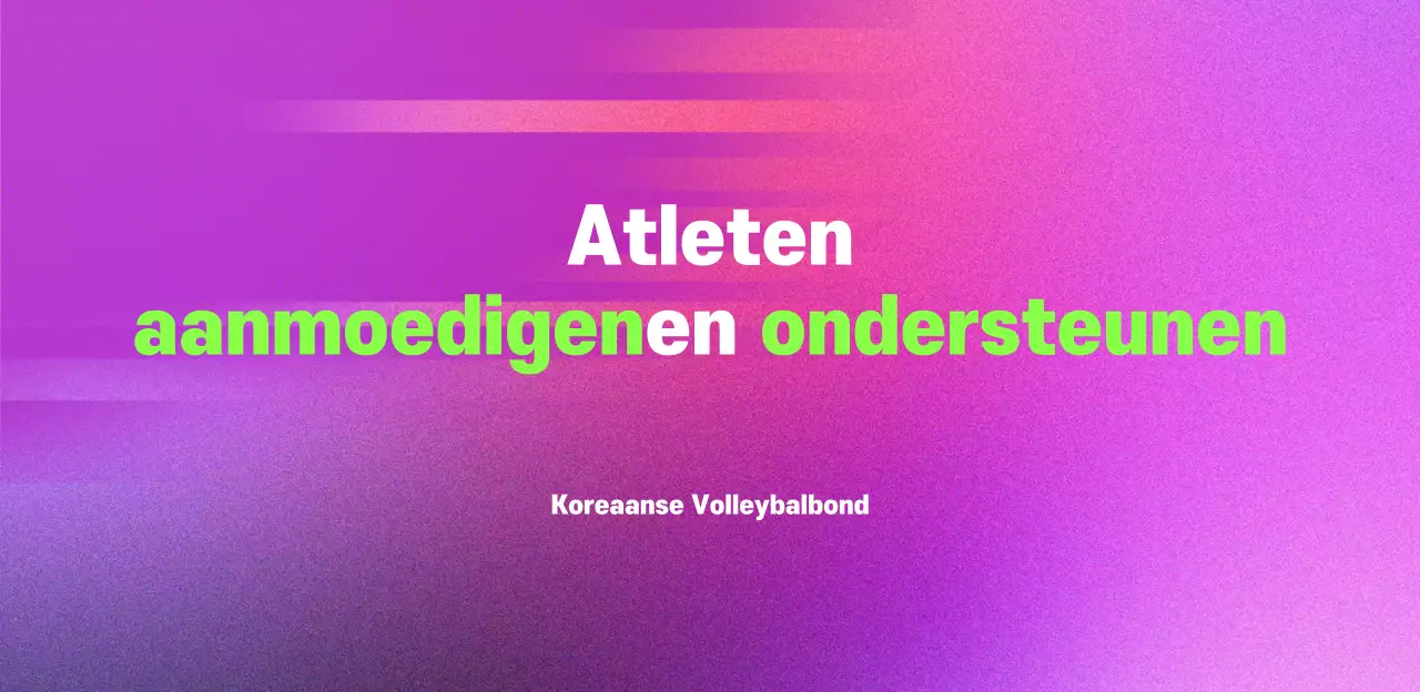 Sport promoten tegen mauve