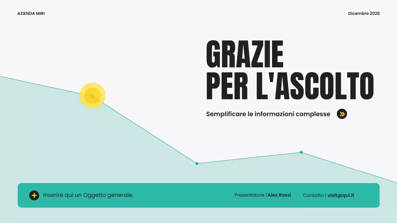 modello di infografica moderna grigia