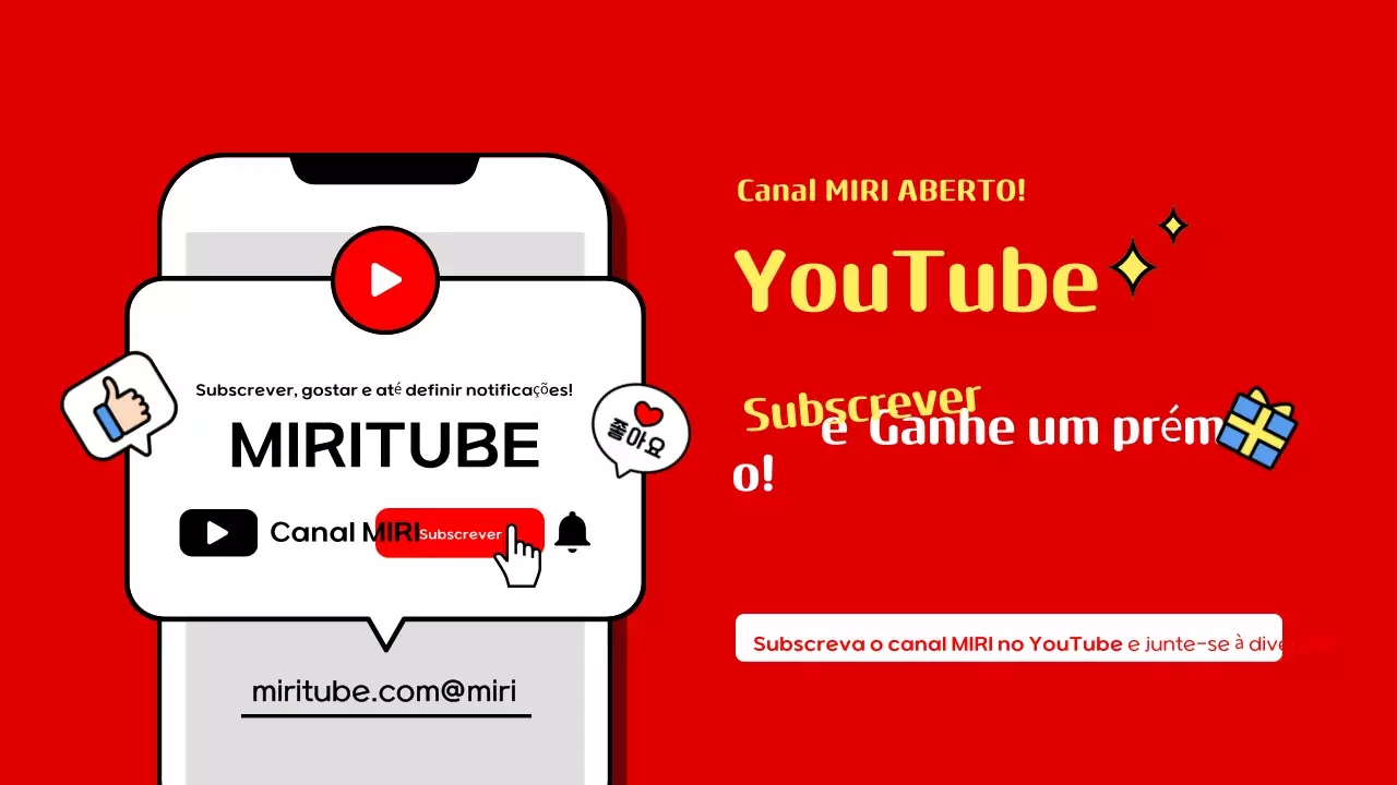 Promoção Red Pop no YouTube