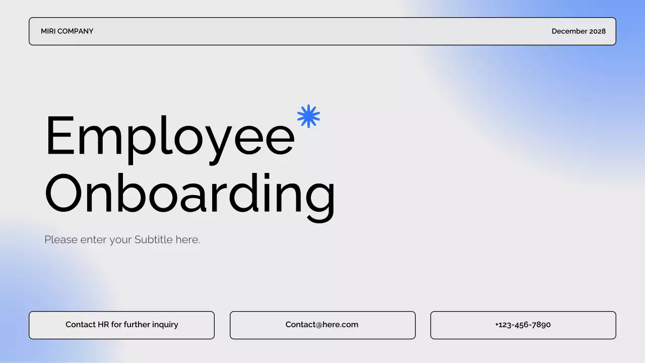 Blue Modern Business Presentation