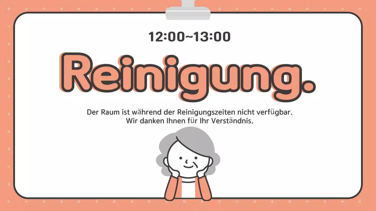 Abstrakte einfache Unternehmensankündigung