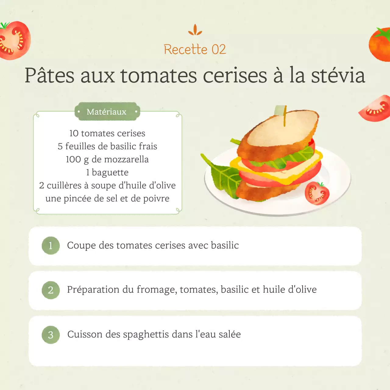 A propos de la recette des tomates Neat dans les graines de lotus