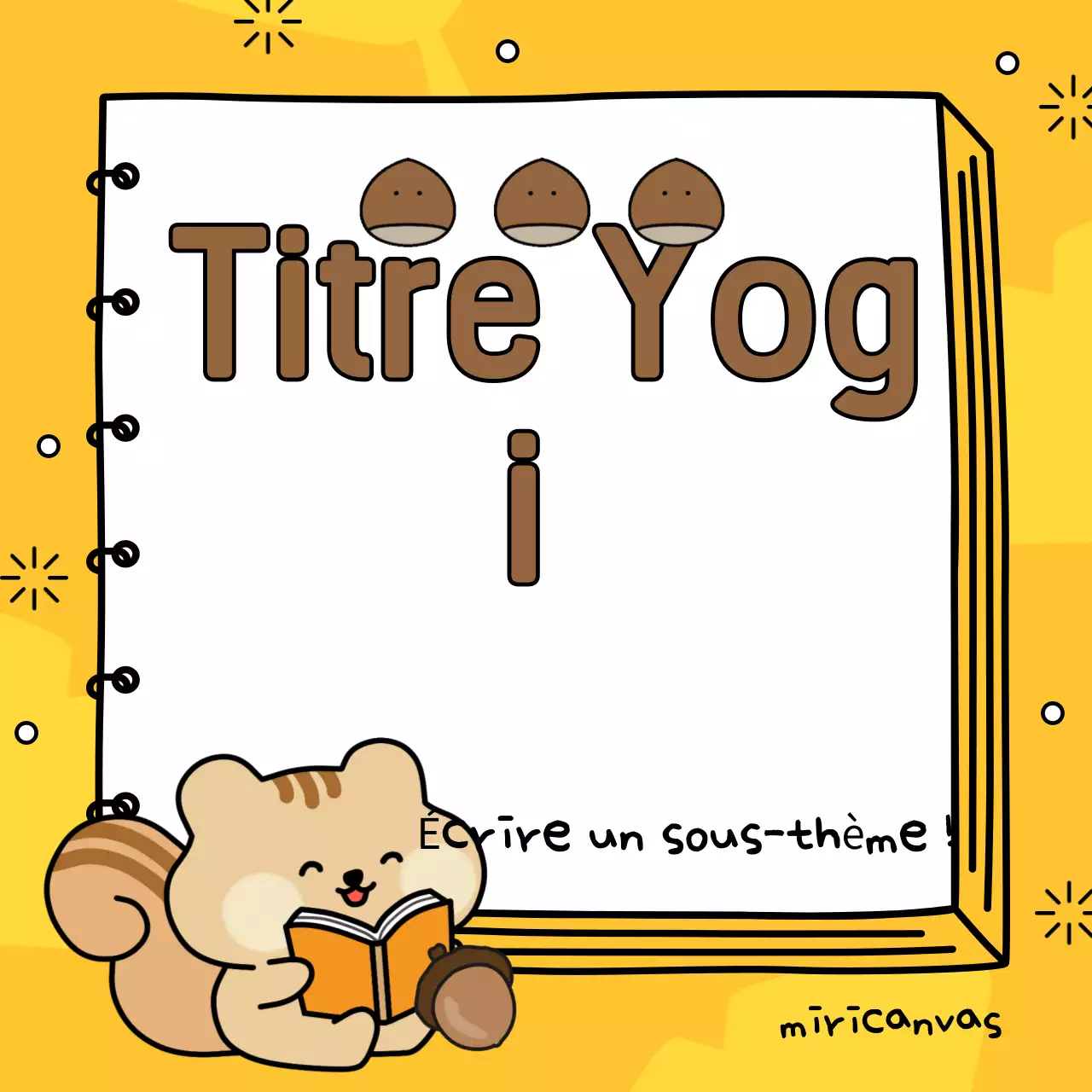 Couverture automnale dans les tons bruns et jaunes