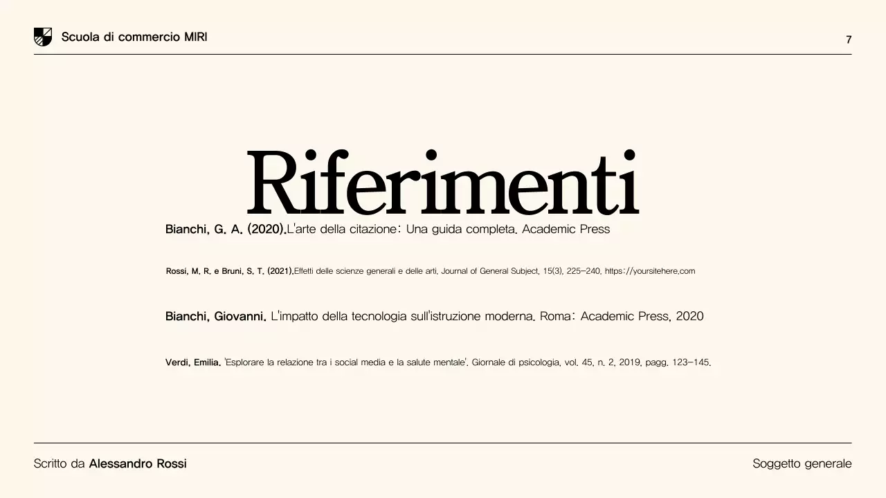 Presentazione della tesi di laurea moderna in beige