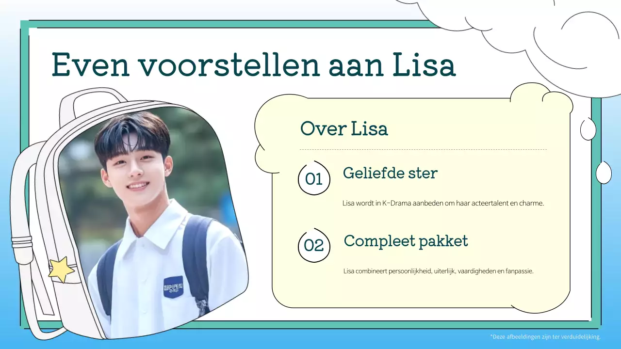 blauw en wit y2k k-drama fandom pitch