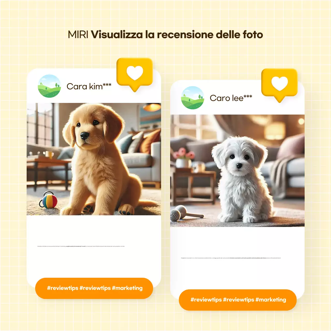 Promuovere il modello di revisione giallo semplice