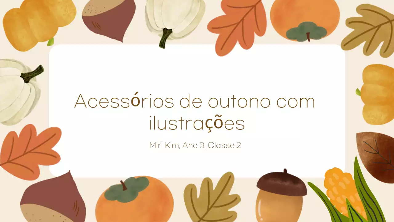 Bege Acolhedor outono Material de ilustração