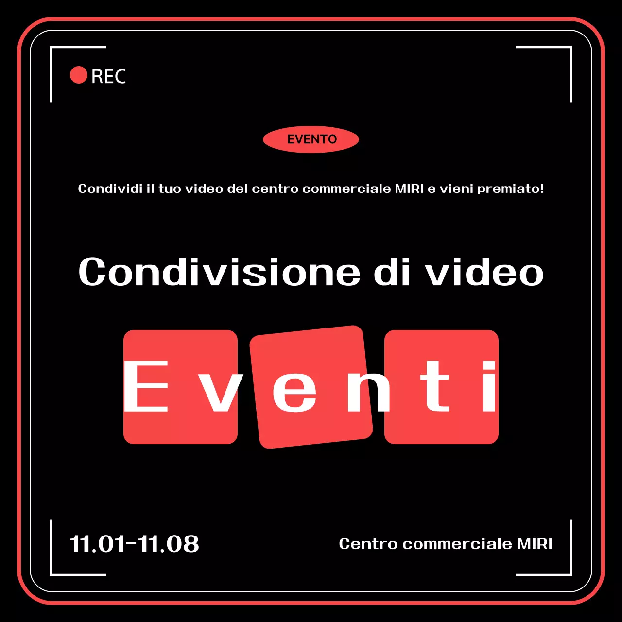 Eventi moderni neri
