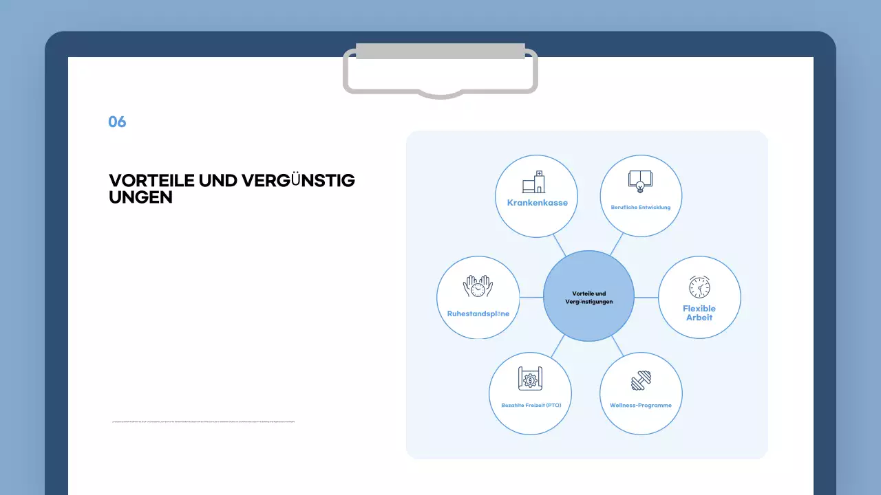 blue modern onboarding guide
