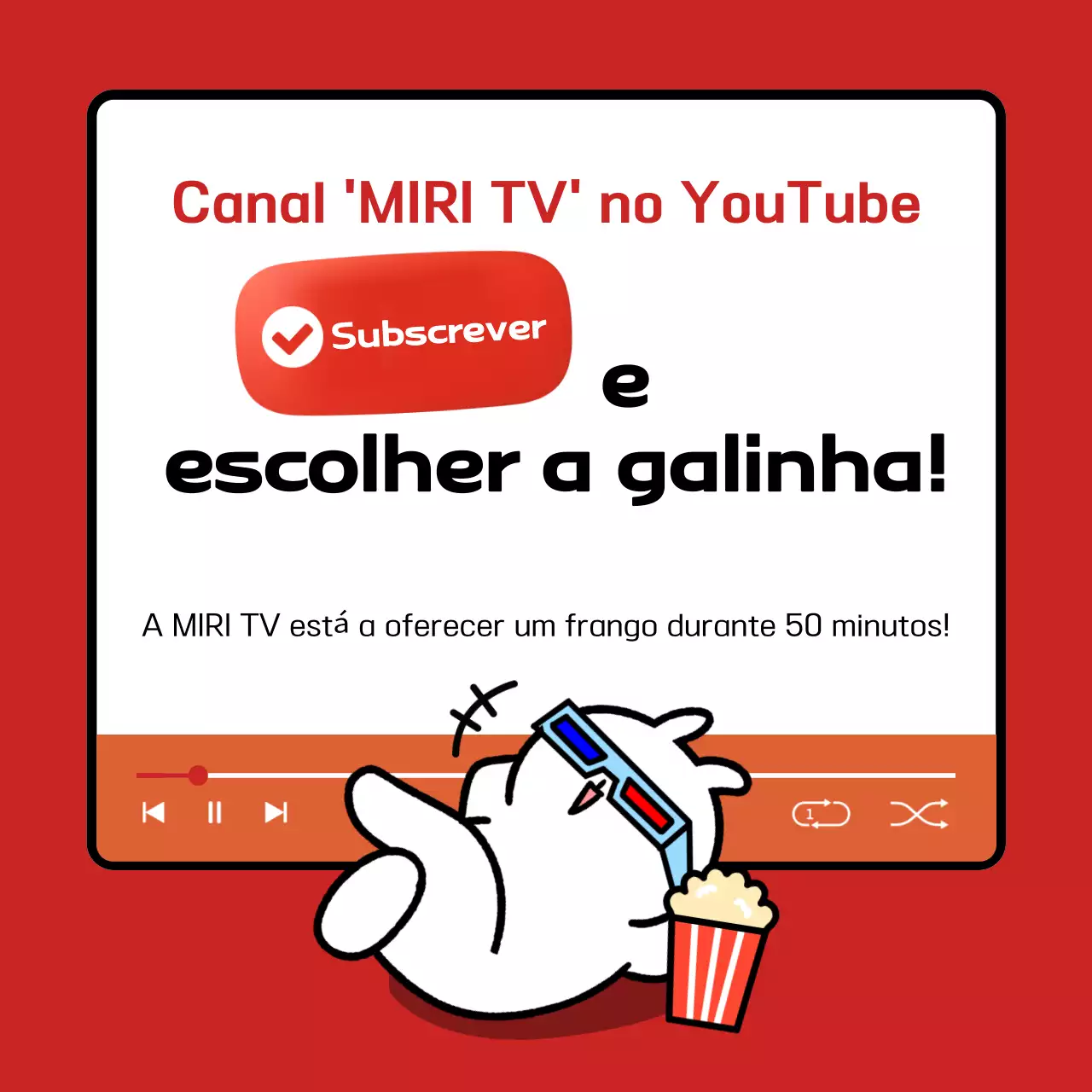 Promover o seu evento red pop
