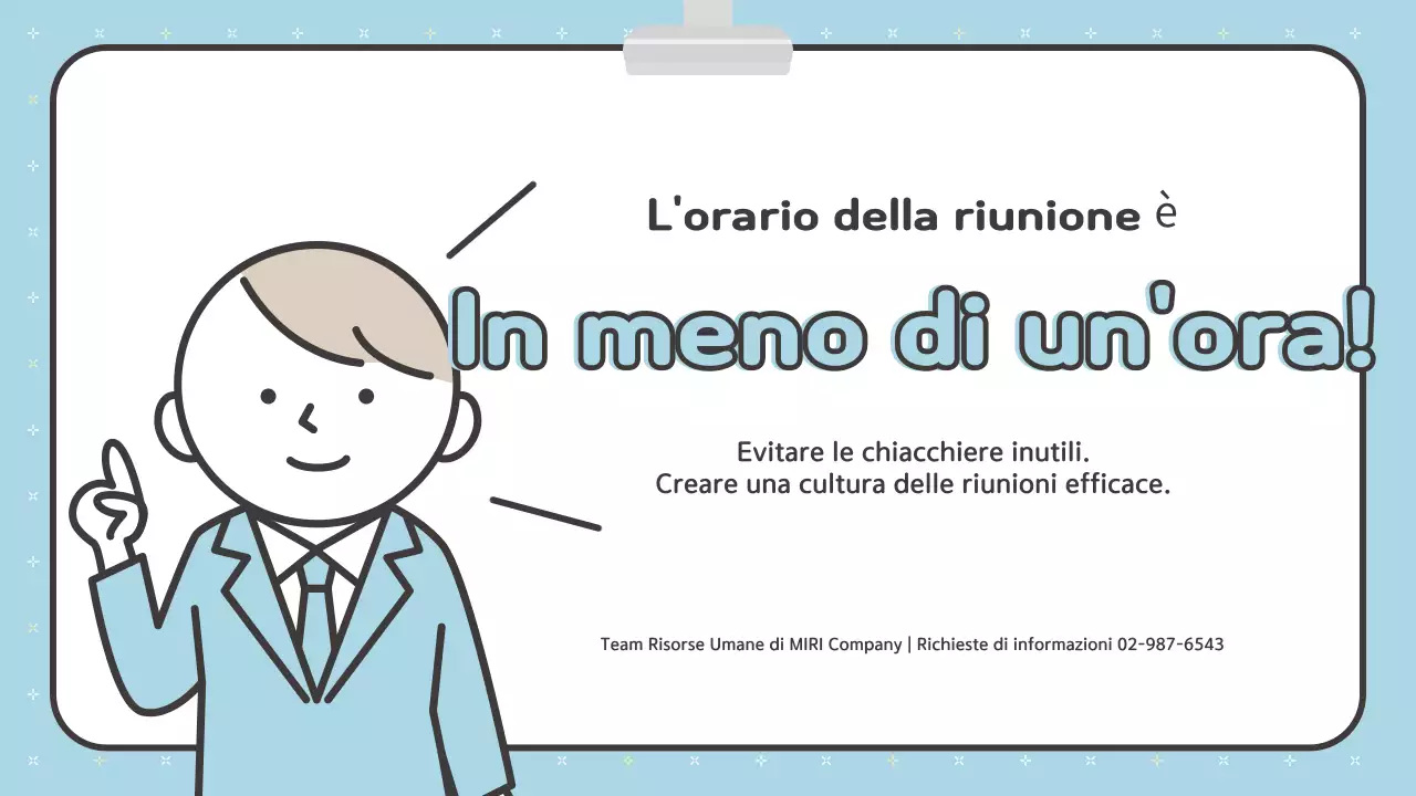 Annuncio aziendale astratto semplice