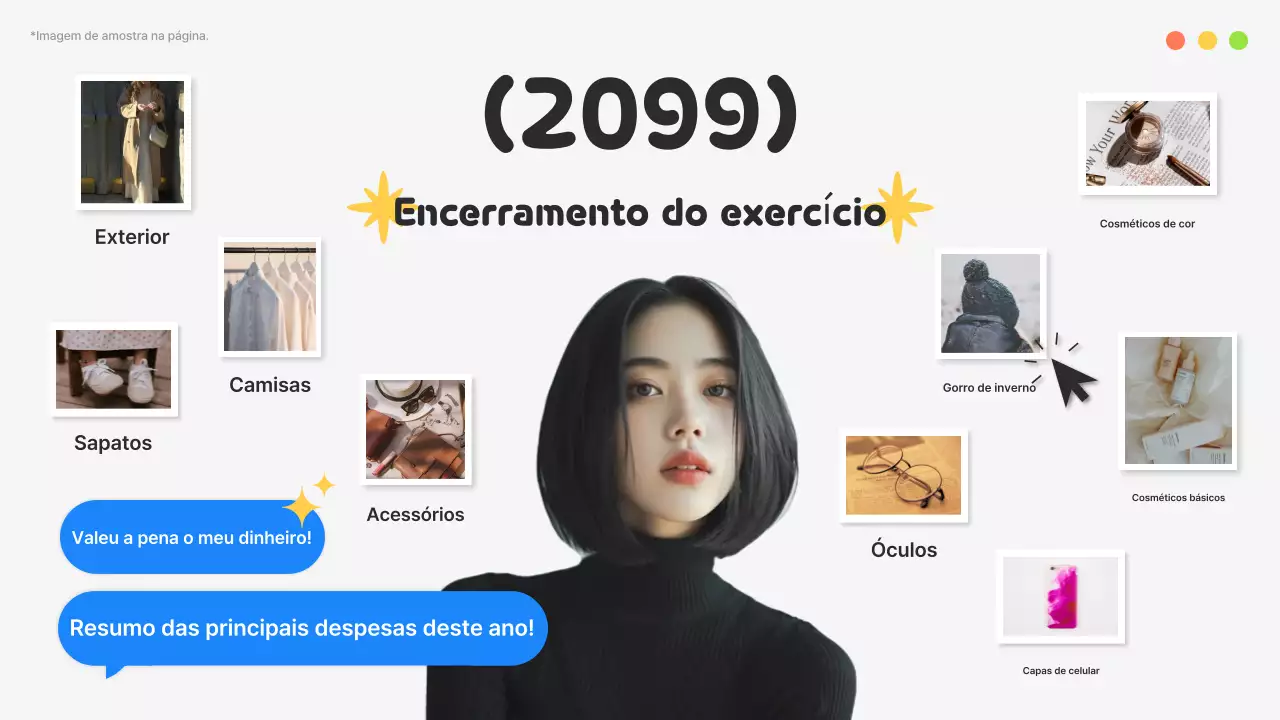 Exposição Bege Modern Shopping