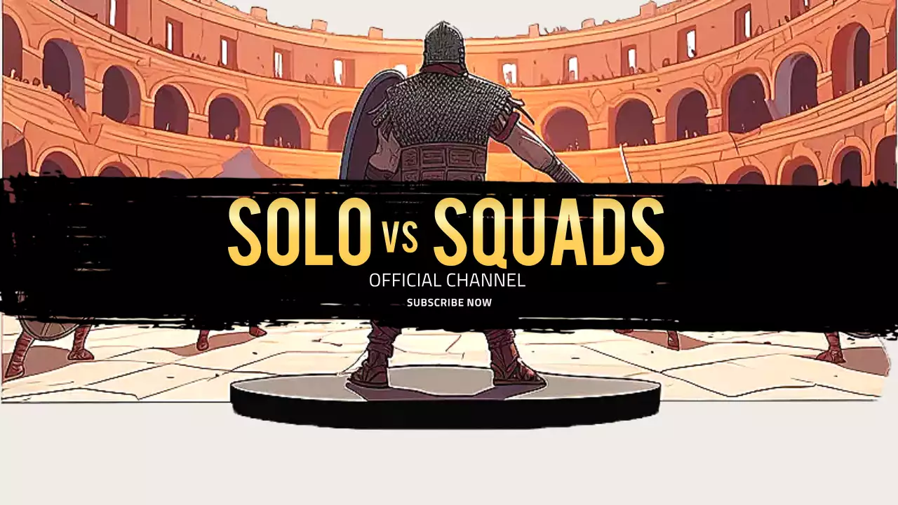 Brown Retro Gladiator Promotion YouTube Thumbnail