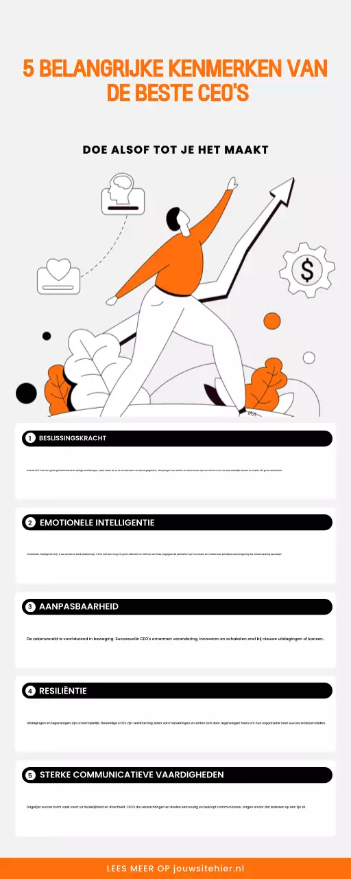 oranje gids voor modern leiderschap