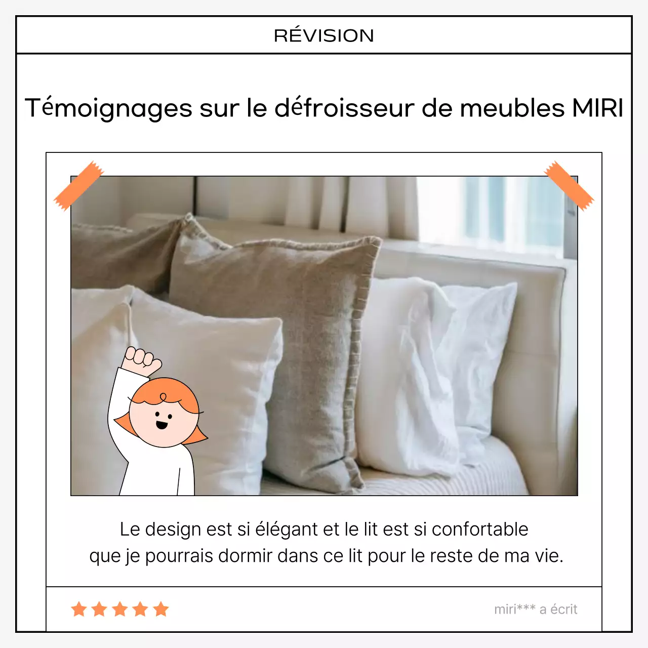 Une collection kitsch de revues orange et noires