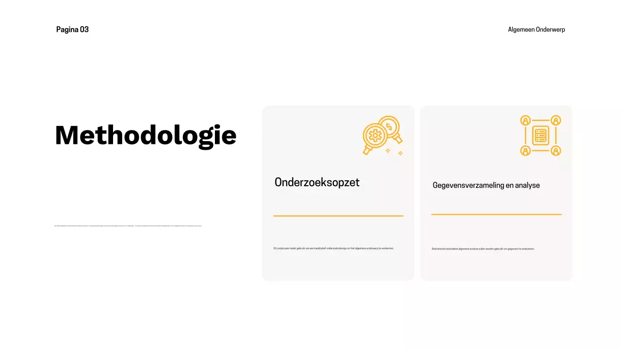 zwart modern scriptie presentatie