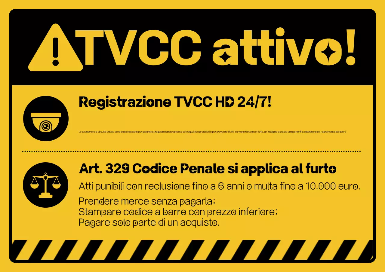 Giallo Consigli di sicurezza di base