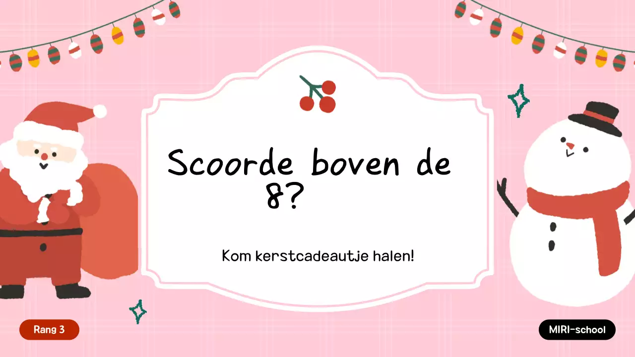 Groene feestelijke uitnodiging