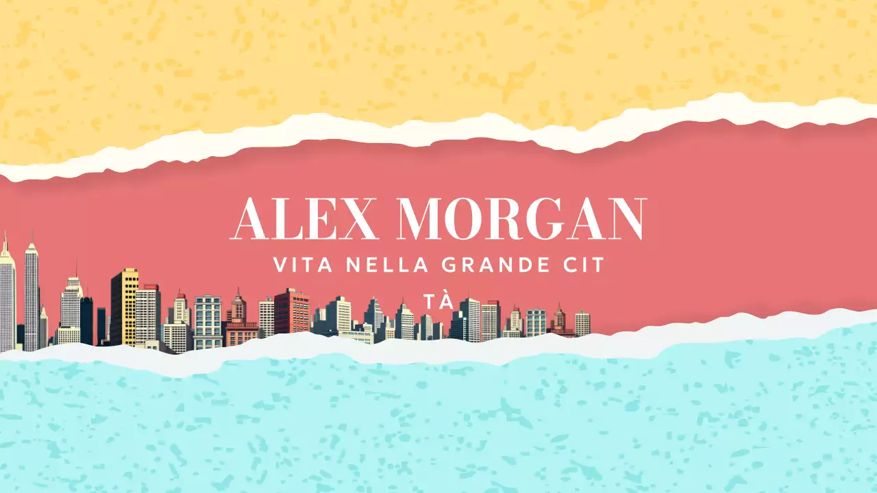 libro di racconti di città moderne e colorate