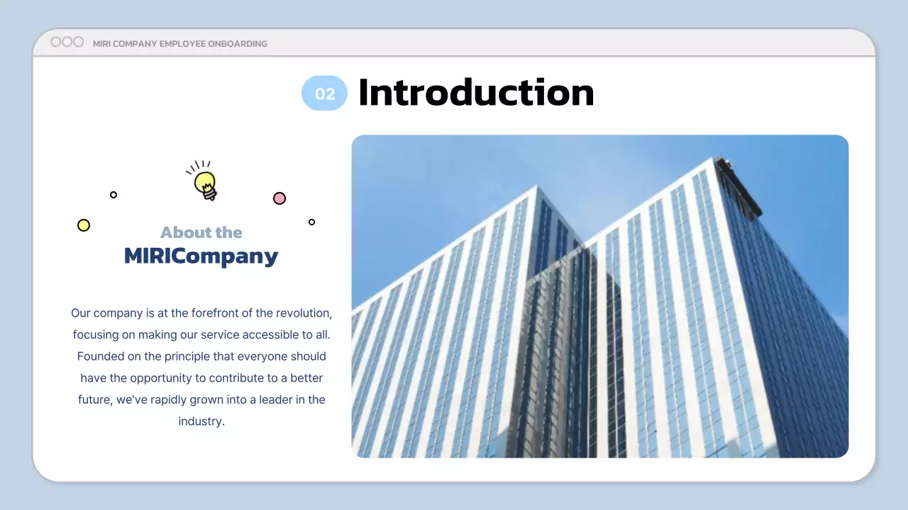 Blue Modern Business Presentation