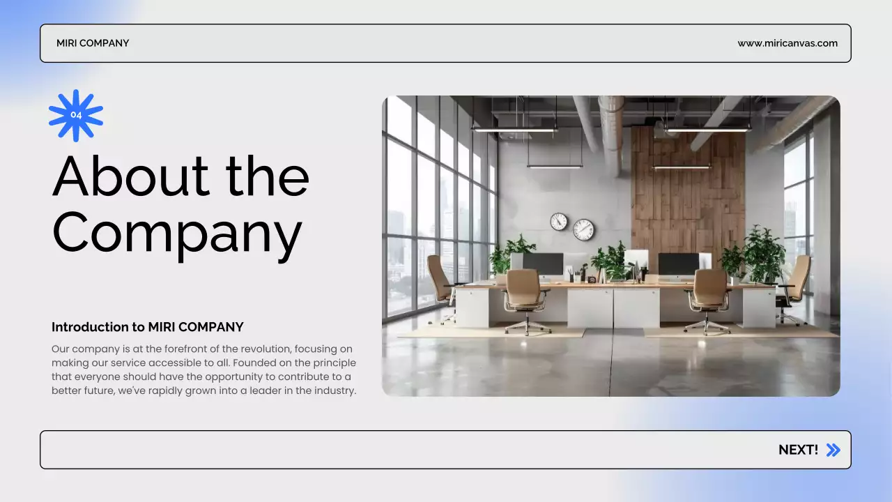 Blue Modern Business Presentation