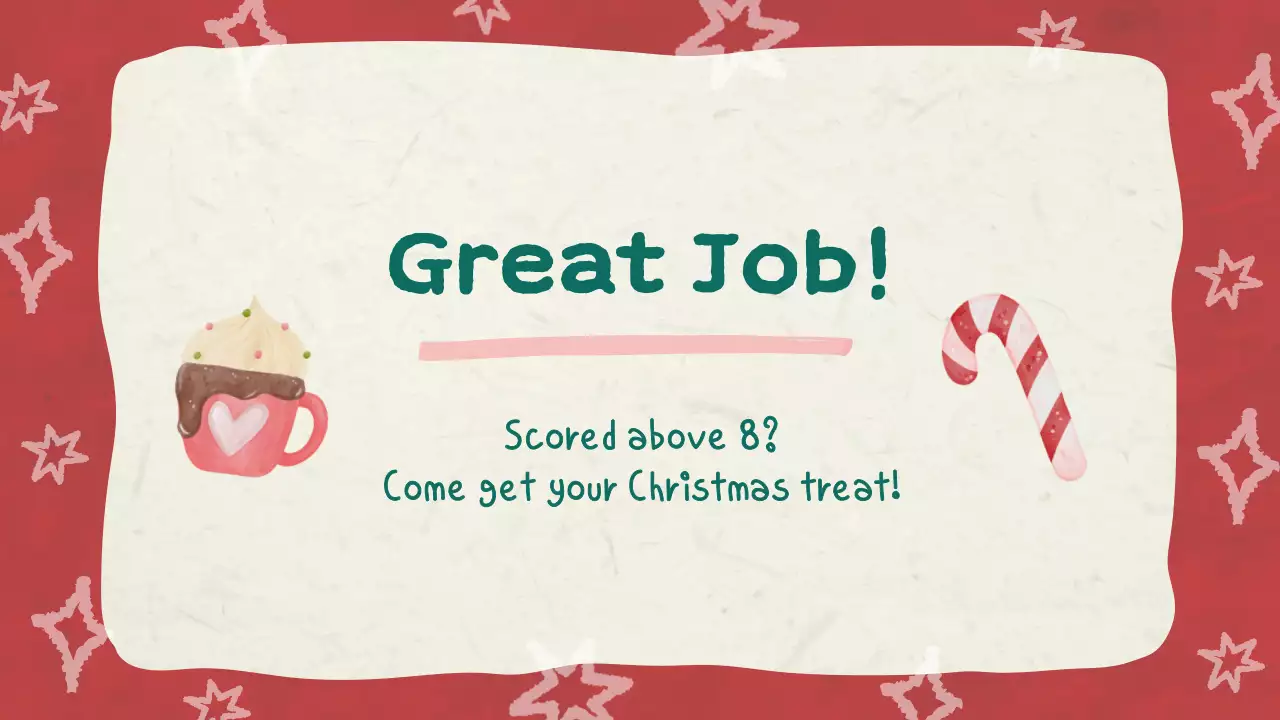 Red Traditional Christmas Event Presentation